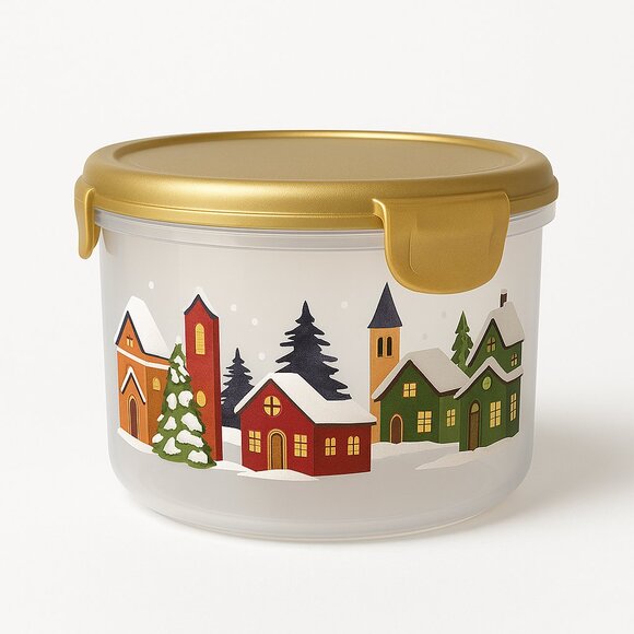 LocknLock Holiday Food Storage Containers – Set of 3 - Picture 2 of 3